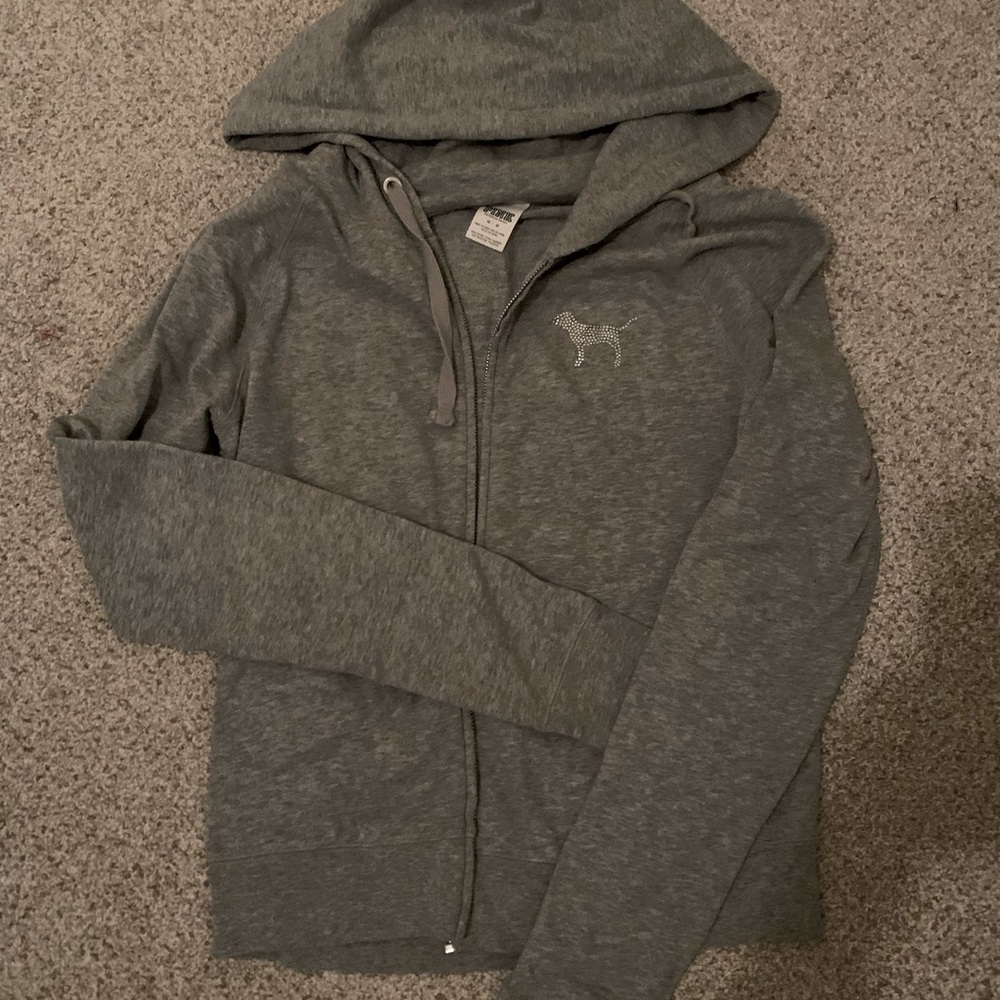 Pink hoodie size m